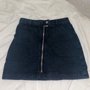 urban outfitters denim skirt